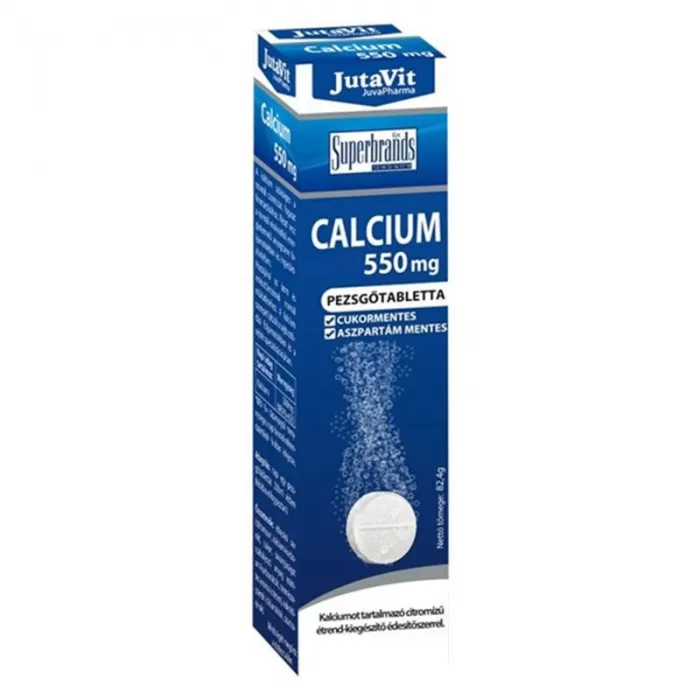 Szent Endre Gyógyszertár - Jutavit calcium 550mg pezsgőtabletta 16x