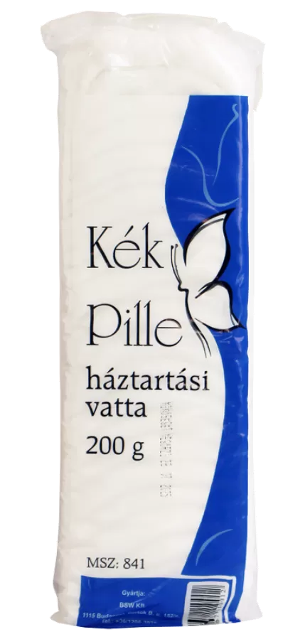 Szent Endre Gyógyszertár - Kék pille vatta 100% pamut 1x 200g