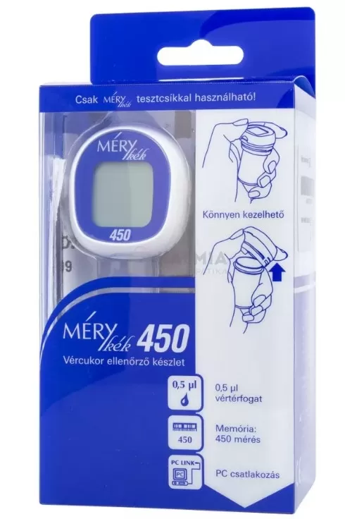 Szent Endre Gyógyszertár - Merykék  450 vércukoszintmérő