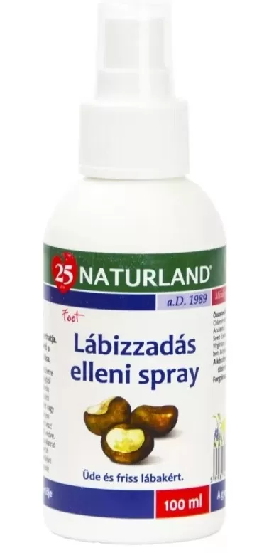 Szent Endre Gyógyszertár - Naturland lábizzadásgátló spray 1x 100ml