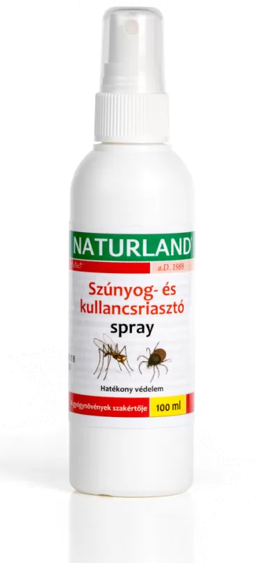 Szent Endre Gyógyszertár - Naturland szúnyog és kullancsriasztó spray 100ml