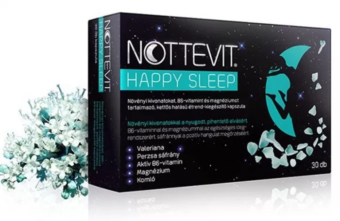 Szent Endre Gyógyszertár - Nottevit happy sleep kapszula 30x