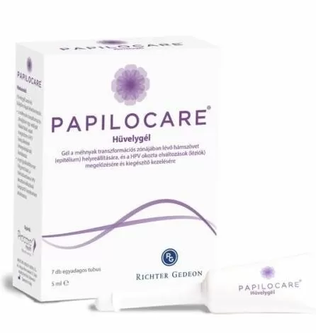 Szent Endre Gyógyszertár - Papilocare hüvelygél 7x 5ml