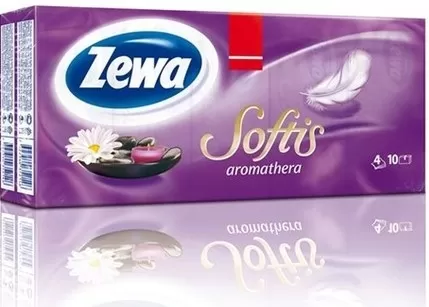 Szent Endre Gyógyszertár - Papírzsebkendő: zewa softis aromatherápia 10x9db