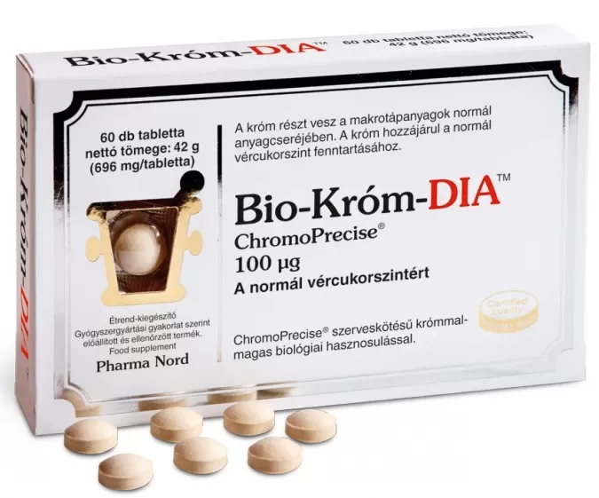 Szent Endre Gyógyszertár - Pharmanord bio-krom dia tabletta 60x
