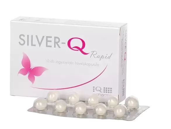 Szent Endre Gyógyszertár - Silver-q rapid hüvelykapszula 10x
