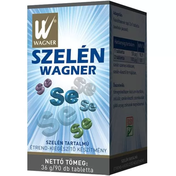 Szent Endre Gyógyszertár - Wagner szelén tabletta 90x