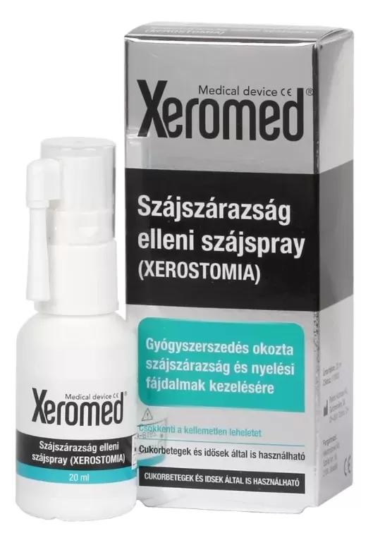 Szent Endre Gyógyszertár - Xeromed szájszárazság elleni spray  20ml