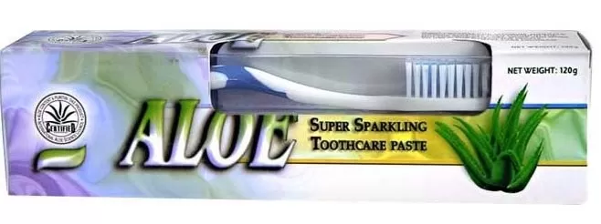 Szent Endre Gyógyszertár - Aloe vera fogkrém 1x 120g +fogkefe