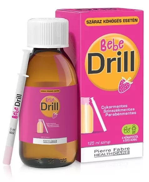 Szent Endre Gyógyszertár - Bebe drill szirup 125ml +adagoló pipetta