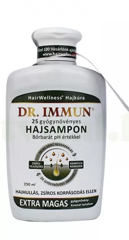 Szent Endre Gyógyszertár - Dr immun 25 gyógynövény sampon 1x 250ml