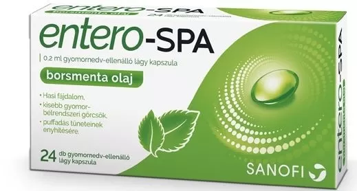 Szent Endre Gyógyszertár - Entero-spa 0,2ml gyomornedv-ellenálló lágy kapszula 24x