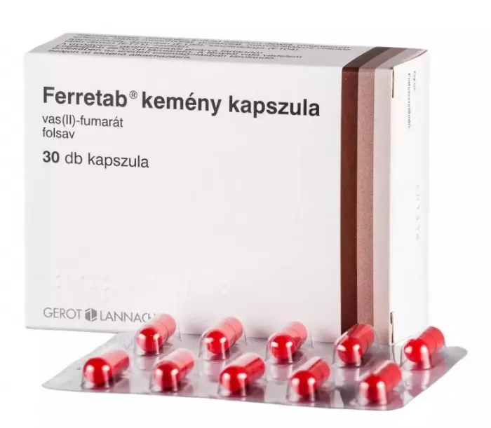 Szent Endre Gyógyszertár - Ferretab kemény kapszula  30x