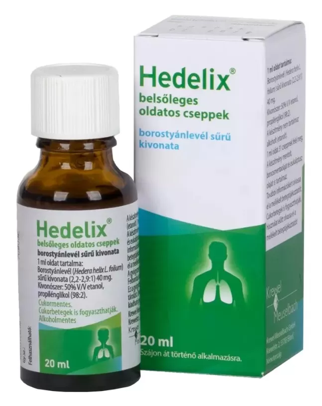 Szent Endre Gyógyszertár - Hedelix belsőleges oldatos cseppek 1x20ml