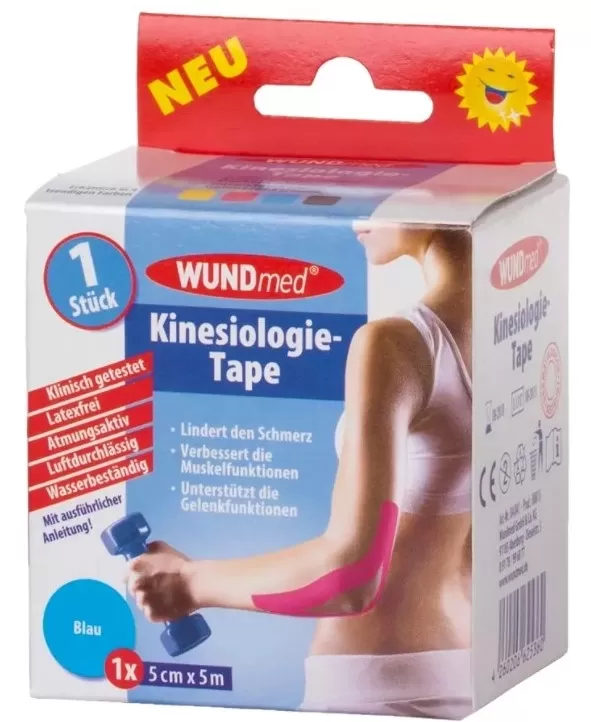 Szent Endre Gyógyszertár - Wundmed kinesio tape 5cmx5m kék