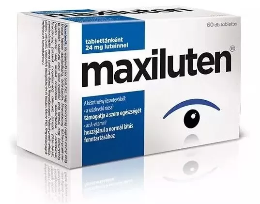Szent Endre Gyógyszertár - Maxiluten lutein tabletta 60x