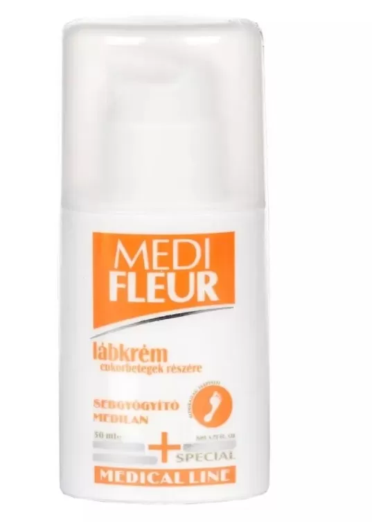 Szent Endre Gyógyszertár - Medi fleur lábkrém cukorbetegeknek 50ml