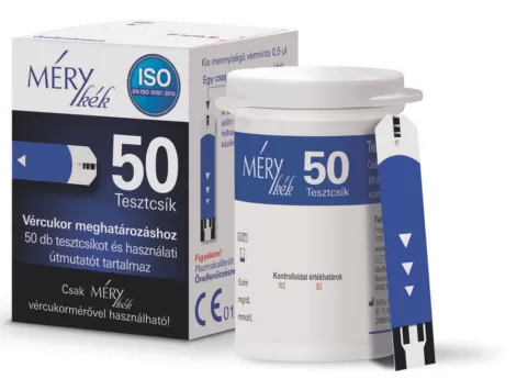 Szent Endre Gyógyszertár - Merykek tesztcsík (50db/doboz)