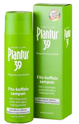 Szent Endre Gyógyszertár - Plantur 39 koffeines sampon 1x 250ml