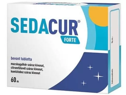 Szent Endre Gyógyszertár - Sedacur forte bevont tabletta 60x