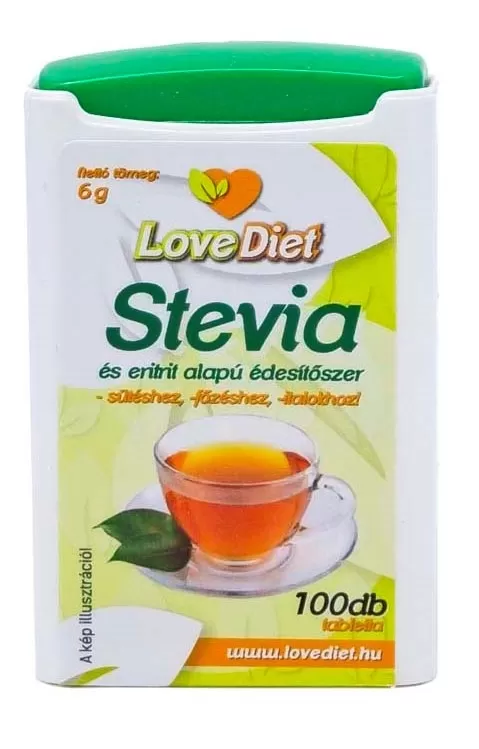 Szent Endre Gyógyszertár - Stevia tabletta édesítő 100x