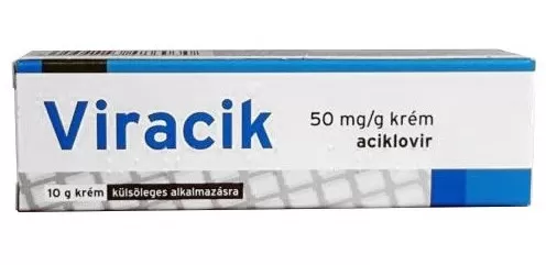 Szent Endre Gyógyszertár - Viracik 50mg/g krém 1x10g