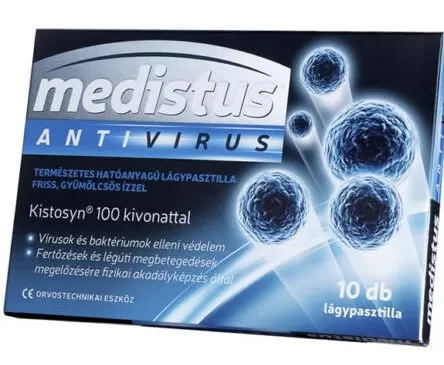 Szent Endre Gyógyszertár - Vitaplus medistus antivirus pasztilla 10x