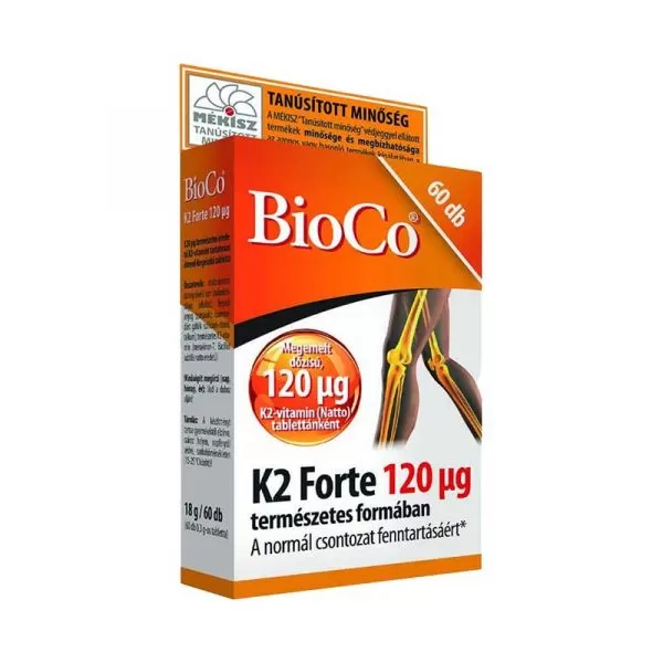 Szent Endre Gyógyszertár - Bioco k2-vitamin forte tabletta 60x