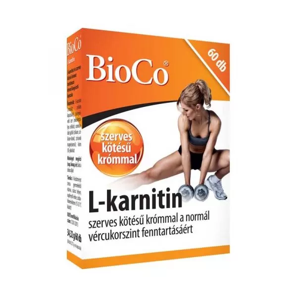 Szent Endre Gyógyszertár - Bioco l-karnitin 500mg kapszula 60x