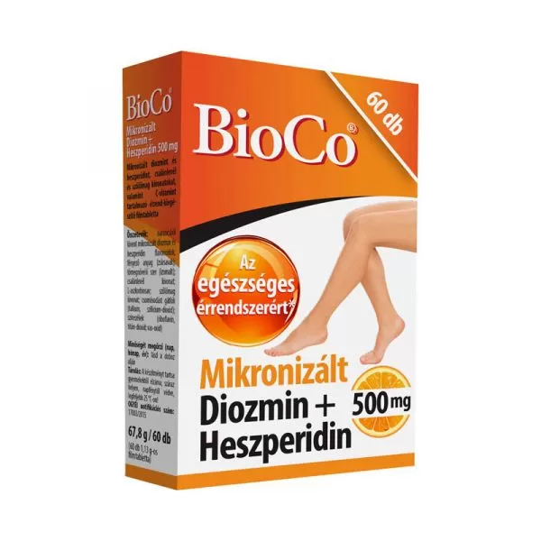 Szent Endre Gyógyszertár - Bioco mikronizalt diozmin hesperidin filmtbletta 60x