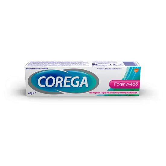 Szent Endre Gyógyszertár - Corega krém műfogsorrögzítő gum care foginyvédő 40g