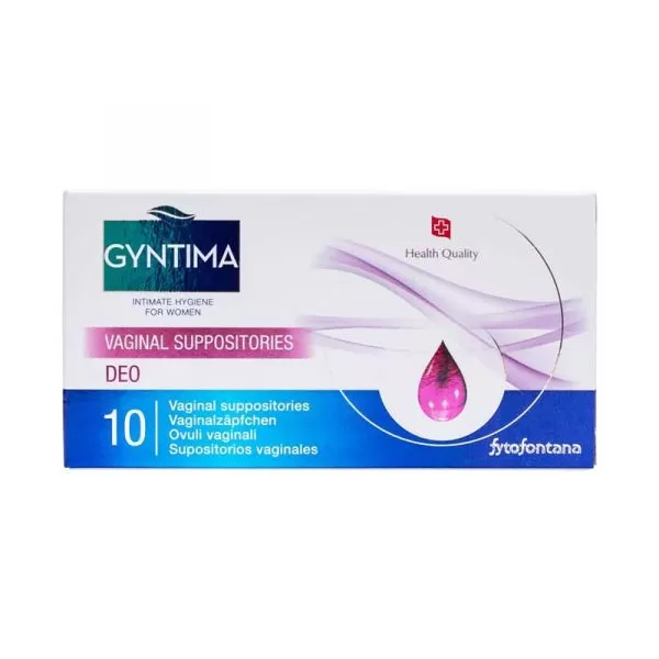 Szent Endre Gyógyszertár - Gyntima deo hüvelykúp 10x