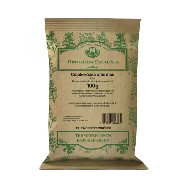 Szent Endre Gyógyszertár - Herbária csipkebogyó áltermés tea 100g