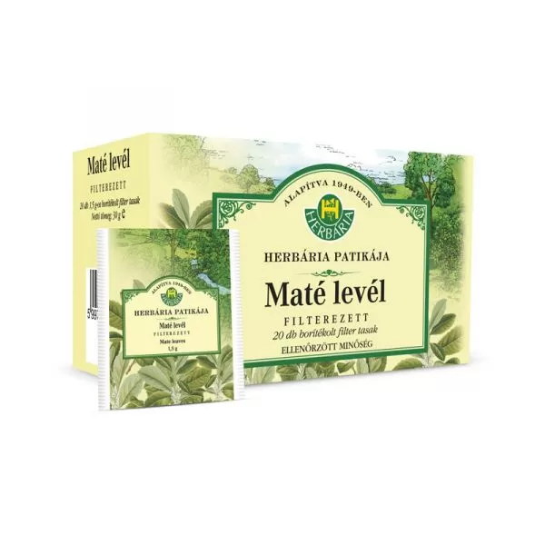 Szent Endre Gyógyszertár - Herbária mate tea filteres 20x1,5g