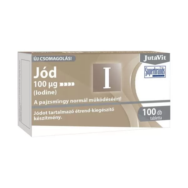 Szent Endre Gyógyszertár - Jutavit jód 100mcg tabletta 100x
