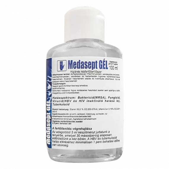 Szent Endre Gyógyszertár - Medasept gél bőrfertőtlenítő  100ml