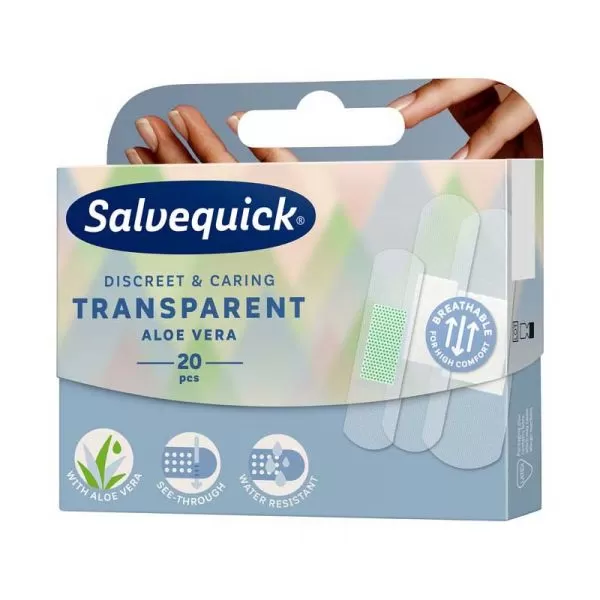 Szent Endre Gyógyszertár - Salvequick aloes sebtapasz átlátszó 20x